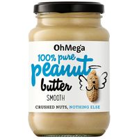 Oh Mega 100% Pure Smooth Peanut Butter